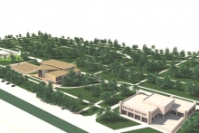 На частной земле в парке Победы построят детский центр